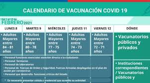 Kalender 2021 chile ist das neue tool (kalender 2021 mit feiertagen), um die besonderen daten während des jahres zu kennen. Calendario De Vacunacion Covid Cuando Se Ponen La Vacuna Los Adultos Mayores As Chile
