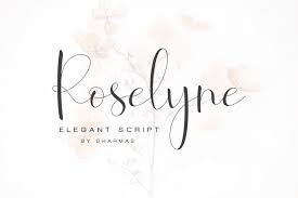 It usually involves a nibbed pen or brush. Roselyne Calligraphy Script Font 110445 Script Font Bundles Modern Calligraphy Fonts Calligraphy Fonts Calligraphy Script Fonts