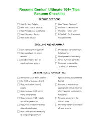 Need to write a web developer cover letter but unsure how to go about it? Microsoft Word Resume Genius S Resume Checklist Docx Templates At Allbusinesstemplates Com