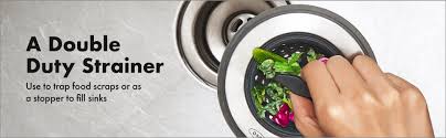 oxo good grips silicone sink strainer