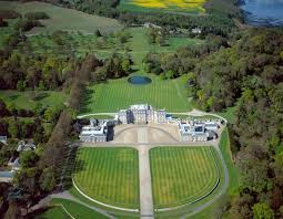 Hopetoun House Aerial View C Alamy Pinned By Keva Xo Stately Home Dumfries House Scotland