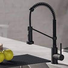 Update your kitchen by adding this stylish yet durable matte black finished faucet with premium stainless steel construction for durability and longer life. Top 10 Best Black Kitchen Faucet Reviews In 2021