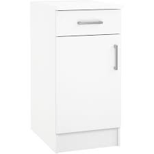 Exceptionnelle table de salle à manger 17e siecle en olivier. Meuble De Cuisine Bas 1 Porte 1 Tiroir L40 Cm P60cm Discount Pas Cher A Prix Auchan