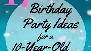 Go to a place that offers a sporting activity like the following: 17 Birthday Party Ideas For A 10 Year Old Boy Holidappy