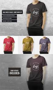 45 T Shirt Mockup Templates You Can Download For Free Shirt Mockup Tshirt Mockup T Shirt Logo Design