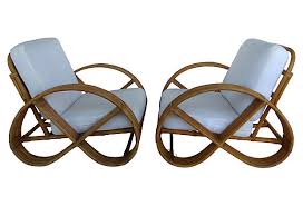 You can, if you feel compelled, but a lot of homeowners just starting out feel intimidated when tackling a style they love. Mid Century Modern Rattan Pretzel Chairs By Tochiko Japan Modernism