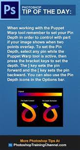 Setting Pin Depth In Puppet Warp Photoshop Tutorial Photo Editing Photoshop Photography Photography Software