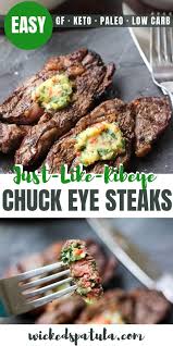 Like chuck roast, chuck steak comes from the shoulder of the cow. Beef Chuck Eye Steak Recipe Just Like Ribeyes Wicked Spatula
