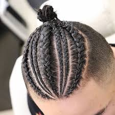 Guys with shorter hair can use extensions for box braids and other loose styles. 31 Best Man Bun Braids Hairstyles 2020 Guide