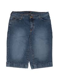 Details About A N A A New Approach Women Blue Denim Shorts 12 Petite