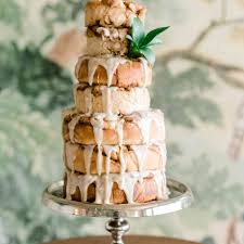 / round wedding cake shapes can get layered with strawberry, coconut, and other types of fillings. 33 Wedding Cake Alternatives