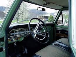 Interior fittings changed due to new safety standards. 1969 Ford F100 Field Of Dreams Ebay Motors Blog 1969 Ford F100 Ford Pickup Built Ford Tough