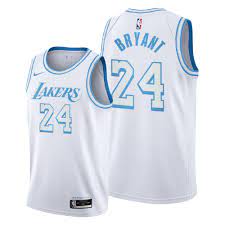 Free shipping on many items | browse your favorite brands. Los Angeles Lakers 24 Kobe Bryant 2021 City Jersey White Jersey Hierarchy