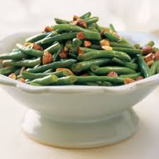 stir fried green beans with tamari almonds