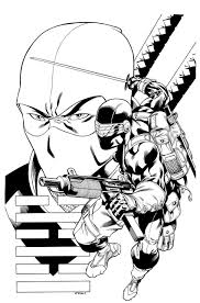 Gi Joe Print Snake Eyes By Robertatkins On Deviantart Gi Joe Coloring Pages For Kids Coloring Pages