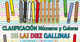 Juego De Clasificacion Por Colores Y Numeros De Las Diez Gallinas Juegos Matematicos Para Ninos Juegos Para Aprender Juegos Educativos Para Ninos