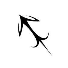 Sagittarius and aries zodiac tattoo design for men and women. Tribal Sagittarius Zodiac Sign Designs Fake Temporary Water Transfer Tattoo Stickers No 10138 811579 1 00 Removable Fake Temporary Water Transfer Tattoo Stickers