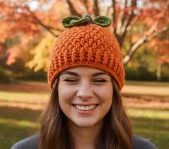 Mens Pumpkin Hat