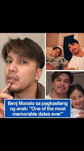 Sa post ni Benj Manalo, hindi niya maitago ang kasiyahan sa pagkasilang ng  anak nila ni Lovely Abella na kanilang pinangalanang Liam Emmanuel Manalo.  Aniya, isa sa pinaka hindi niya makakalimutang ...