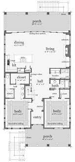 Plan 44091td Designed For Water Views Coastal House Plans Beach House Plan Small Floor Plans