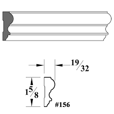 If the chair rail profile protrudes out further than the door or window casing, miter the protruding molding back at a 45° angle or form a return by mitering the end use finishing nails and construction adhesive to attach chair rail molding to the walls. Chair Rail Molding Walzcraft