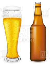 Cold Beer Glass With Froth And Brown Bottle Alcohol Beer Rfclipart Vector Mug Cold Beer Glass Brown Bottles Wine And Beer