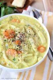 Creamy Chicken Noodle Soup Video Recipe Soup Recipes Chicken Noodle Creamy Chicken Noodle Soup Recipes