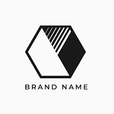 Black And White Logo Brand Name Download Premium Vector Of Company Branding Logo Design Vector 842182 Branding Design Logo Logo Design Logo Branding