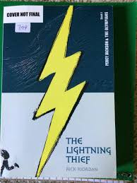 Lightning Thief Uncorrected Galley Proof Camphalfblood