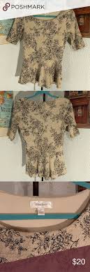Dressbarn Peplum Floral Lace Top Floral Lace Tops Peplum Lace Top Clothes Design