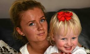 Teenage mother Elle Randall who gave birth at the age of just 14 passed  eight GCSEs two years