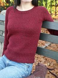 Long cardigan with yoke and short sleeves. Simple Raglan Sweater Knitting Pattern Free