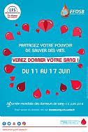 Les échantillons envoyés au laboratoire de qualification biologique du don sont analysés en deux temps : Journee Mondiale Du Don Du Sang Le 14 Juin