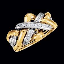 Customization and repair · the watch destination Diamond Puzzle Ring