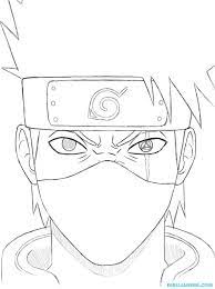 You must give credit to the original. Naruto Kakashi Coloring Page Google Search Naruto Drawings Easy Naruto Sketch Naruto Sketch Drawing