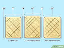 Standard bed sizes chart (in centimeters), us and european sizes. How To Measure Bed Size 10 Steps With Pictures Wikihow