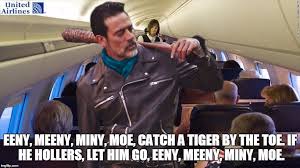 Jamie is like most girls in the 1950s—she loves hollywood movie stars and practicing her yoyo moves. Image Tagged In Negan United Airlines The Walking Dead Airplane Imgflip