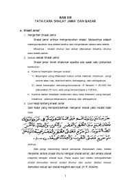 Terjawab tulislah niat salat asar pada waktu zuhur dijama' dan diqasar! Shalat Jamak Dan Qashar Pdf