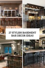 Basement rustic wet bar ideas. 27 Stylish Basement Bar Decor Ideas Digsdigs