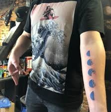 Want to see the world's best japanese wave tattoo designs? My Japanese Wave Tattoo Which Is My First Made By Laszlo Asztalos In Fonix Tattoo Debrecen Hungary Tattoo Lover Family