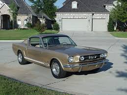 Image result for Anniversary Gold 1966 Mustang