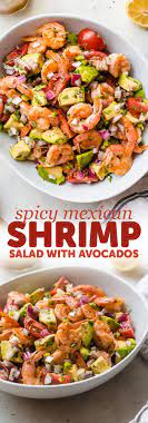 Spicy Mexican Shrimp Salad Recipe Little Spice Jar Recipe Shrimp Salad Recipes Salad Recipes Mexican Shrimp