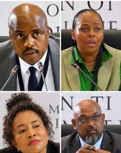 Kubi apha ku #madlangacommission On the news this morning Ntate Julius Mkhwanazi, Dr Imogen Mashazi, Advocate Kemi Behari and Linda Gxasheka will be appearing in court after they were arrested with regards
