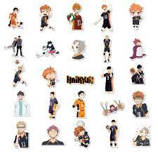 haikyuu vinilovye naklejki vintazhnye plakaty graficheskie proekty