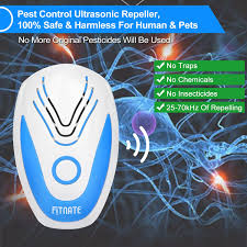 These products typically get plugged into a wall or an outlet and produce an ultrasonic noise emitted. Ultrasonic Pest Repellers Electronic Plug In Insect Mouse Repellent Size Overstock 18795137