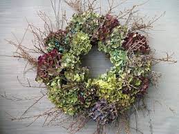 Hydrangea bloom hydrangea not blooming hydrangea flower flower pots grave flowers cemetery flowers dried flowers silk flowers. Dried Hydrangea And Twig Wreath I 39 D Love To Have This Dried Flowers Dried Hydrangeas Flower Wreath