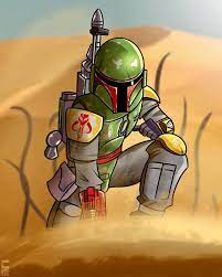 Frank Cona On Instagram Boba Is Back Even Though He Was Teased In Mandalorian Season 1 Word On The Street Is That Temu In 2020 Boba Fett Mandalorian Boba Fett Art
