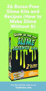 Kitchen flavor kitten ingredients for slime without glue and borax. 26 Borax Free Slime Kits And Recipes How To Make Slime Without It Toy Notes