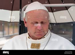 Pope john paul statue rome hi-res stock photography and images