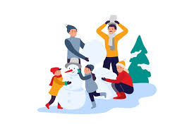 Some use svg animation, others use css transform for basic animation, and the rest use the. Winter Activities Happy Family Making Snowman Parents With 1028327 Characters Design Bundles